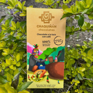 Tableta de chocolate aromatizada con café (100g)
